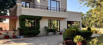 3-bedroom farmhouse in outskirts of Mohali with AC comfort