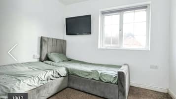 Ferienhaus, 2 Schlafzimmer, Raucher, Gartenblick | Zimmerausstattung