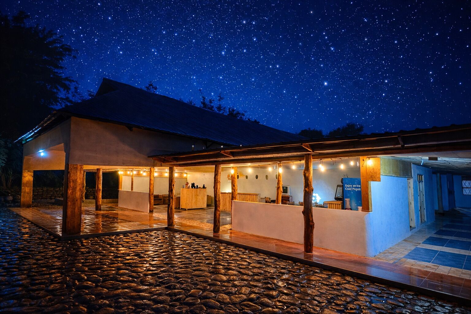 숙박 시설 정면