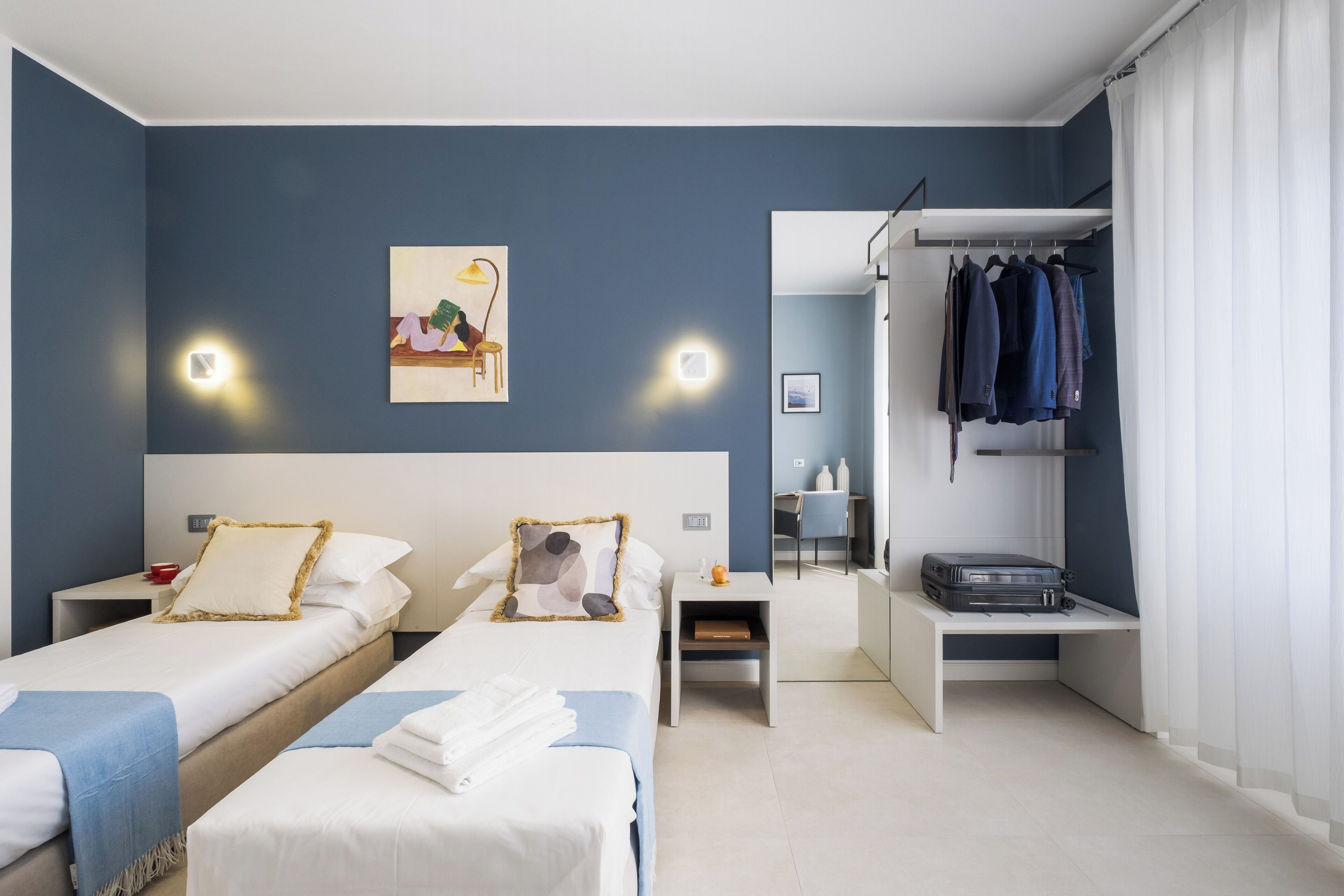 Bügeleisen/Bügelbrett, WLAN, Bettwäsche