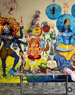 Interior detail - NS BACKPACKERS HOSTEL (VARANASI)