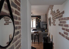Dining - Le Petit Boulanger, Large Duplex 70m2, Historical Center, Garage Available (Mulhouse)