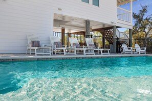 Piscine chauffée