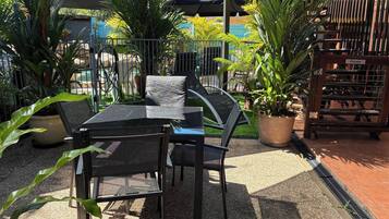 Apartamento, 2 habitaciones, fumadores, balcón | Terraza o patio
