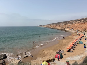 Departamento Confort, balcón, vista a la playa | Playa