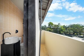 Huone, 1 makuuhuone, parveke | Parveke