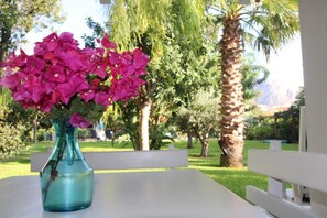Outdoor dining - Beautiful villa with pool (terrasini)