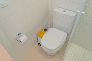 Shower, hair dryer, towels - Apartamento completo em Trindade, perto da UFSC! (Florianópolis)