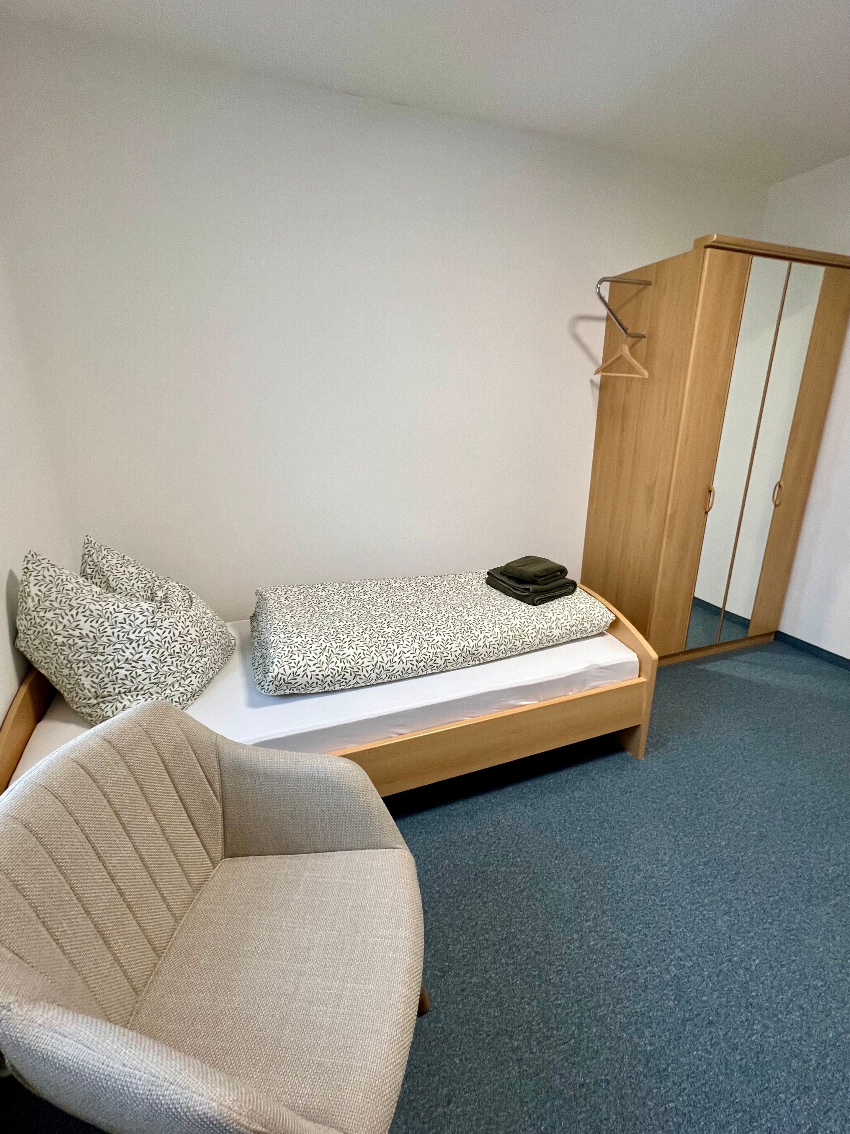 2 chambres, fer et planche à repasser, Wi-Fi, literie fournie