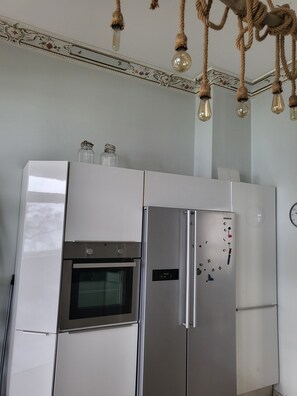 Private kitchen - Modern furnished apartment with wonderful sea view! (Sassnitz)
