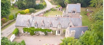 Maison cachet 1930, grand jardin, plage à 10 min à pieds. Idéal 2 à 3 familles.