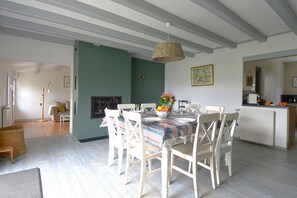 Dining - Friendly house for 8 with garden in Noirmoutier (Noirmoutier-en-l´Ile)