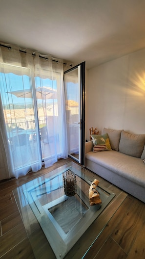 Living area - Duplex Horizon bleu (L’Ile-Rousse)