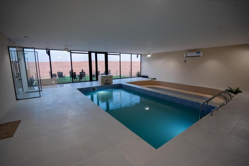 Tenda Tradizionale, balcone, vista montagna | Piscina | Piscina coperta, piscina all'aperto