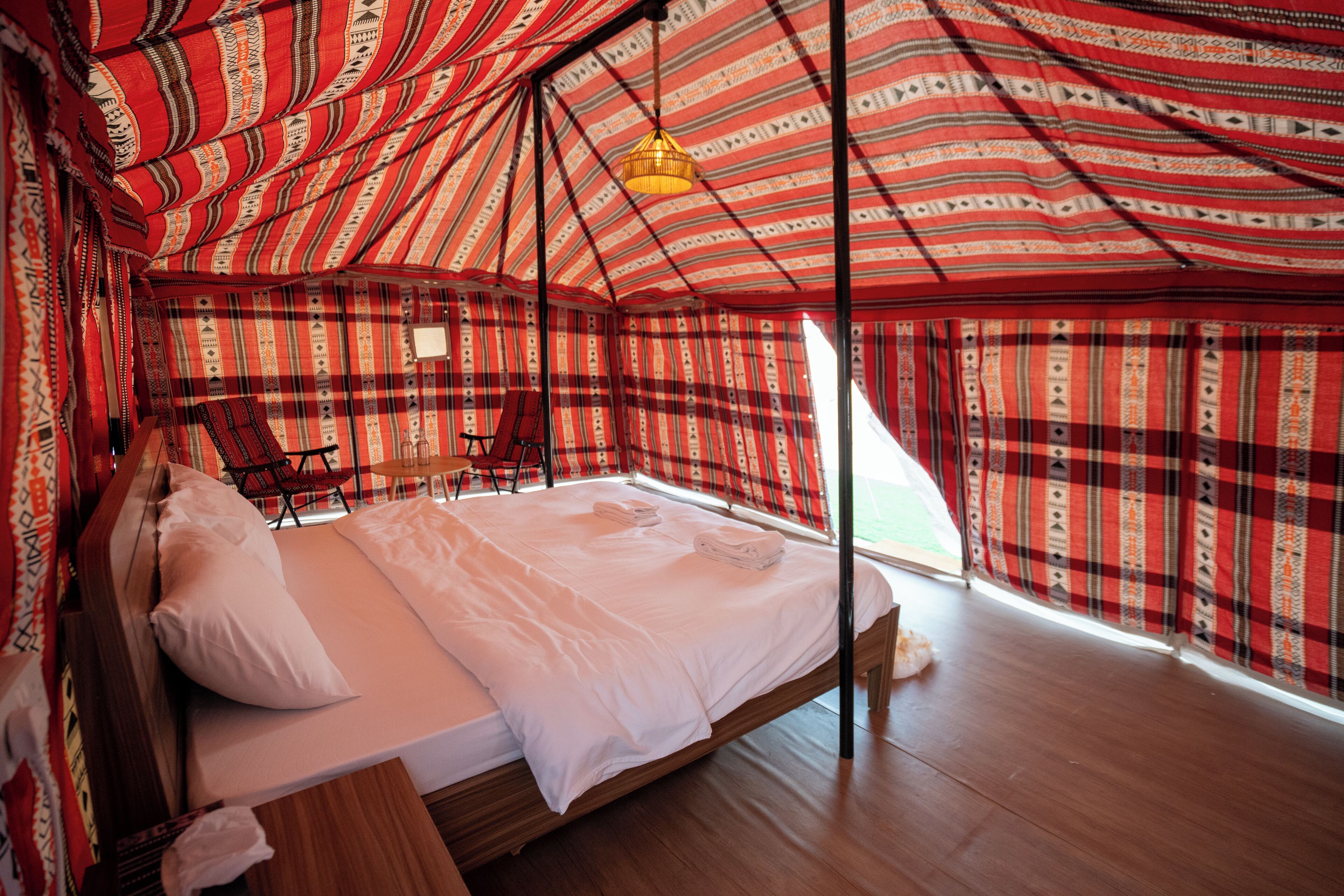 Traditional Tent, Balcony, Mountain View | In-room safe, soundproofing