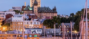 Condo with beautiful view of the Château Frontenac.
