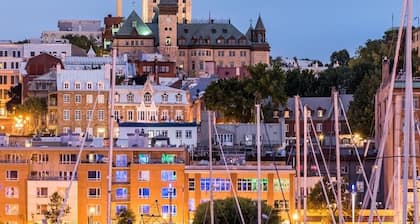 Condo avec belle vue, sur le ChĂąteau Frontenac.