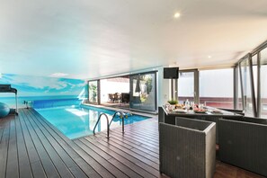 Piscine chauffée