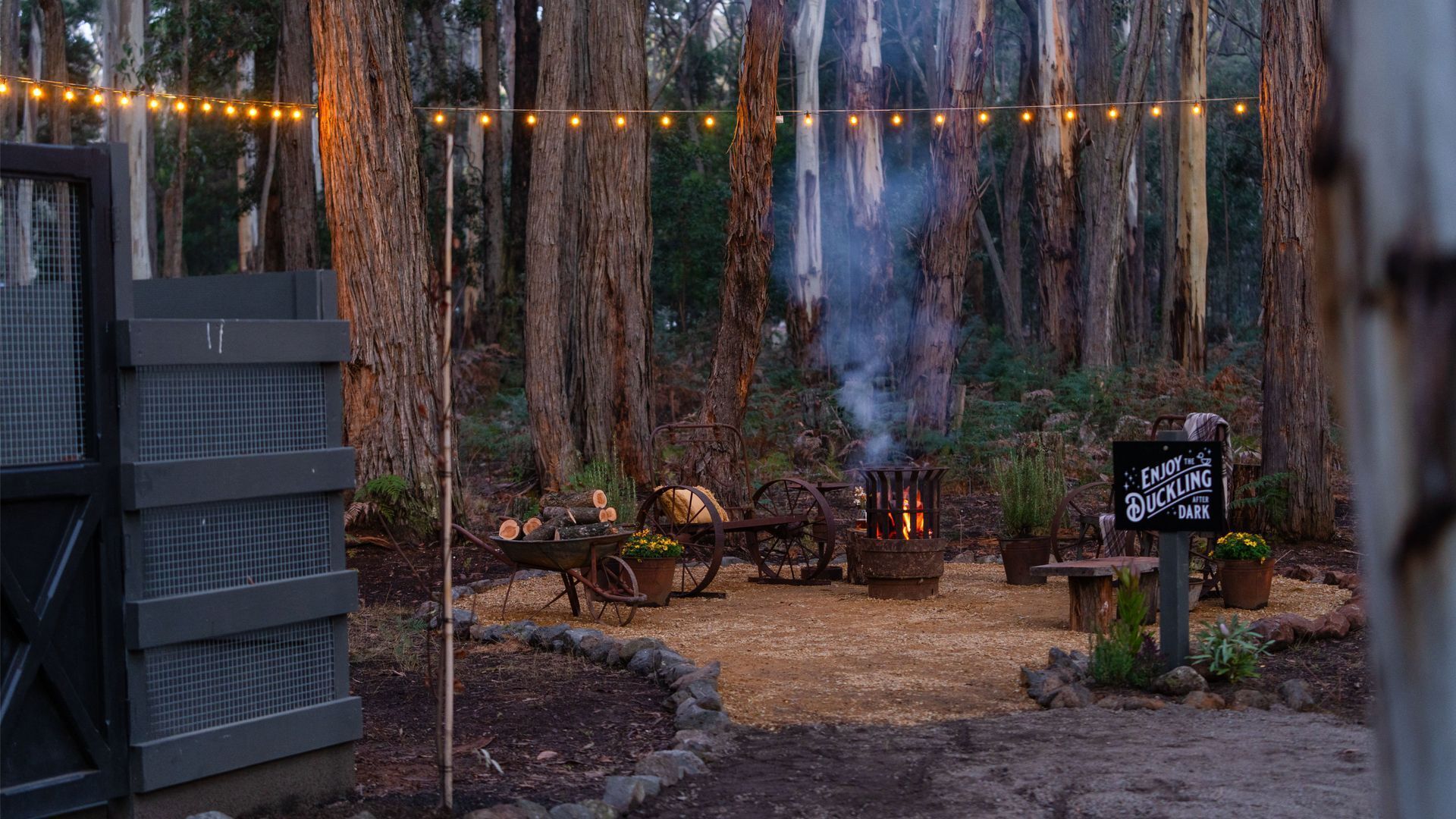 Enceinte de l’hébergement