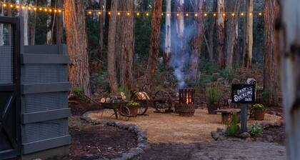 The Duckling quintessential bush retreat set amongst towering gums. One bedroom - dog friendly