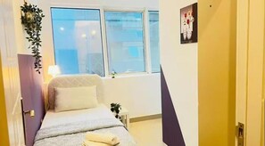 이코노미 싱글룸 | 책상, 다리미/다리미판, 무료 WiFi