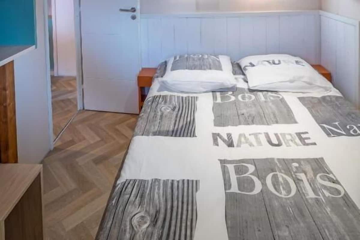 Superior chalet, uitzicht op tuin