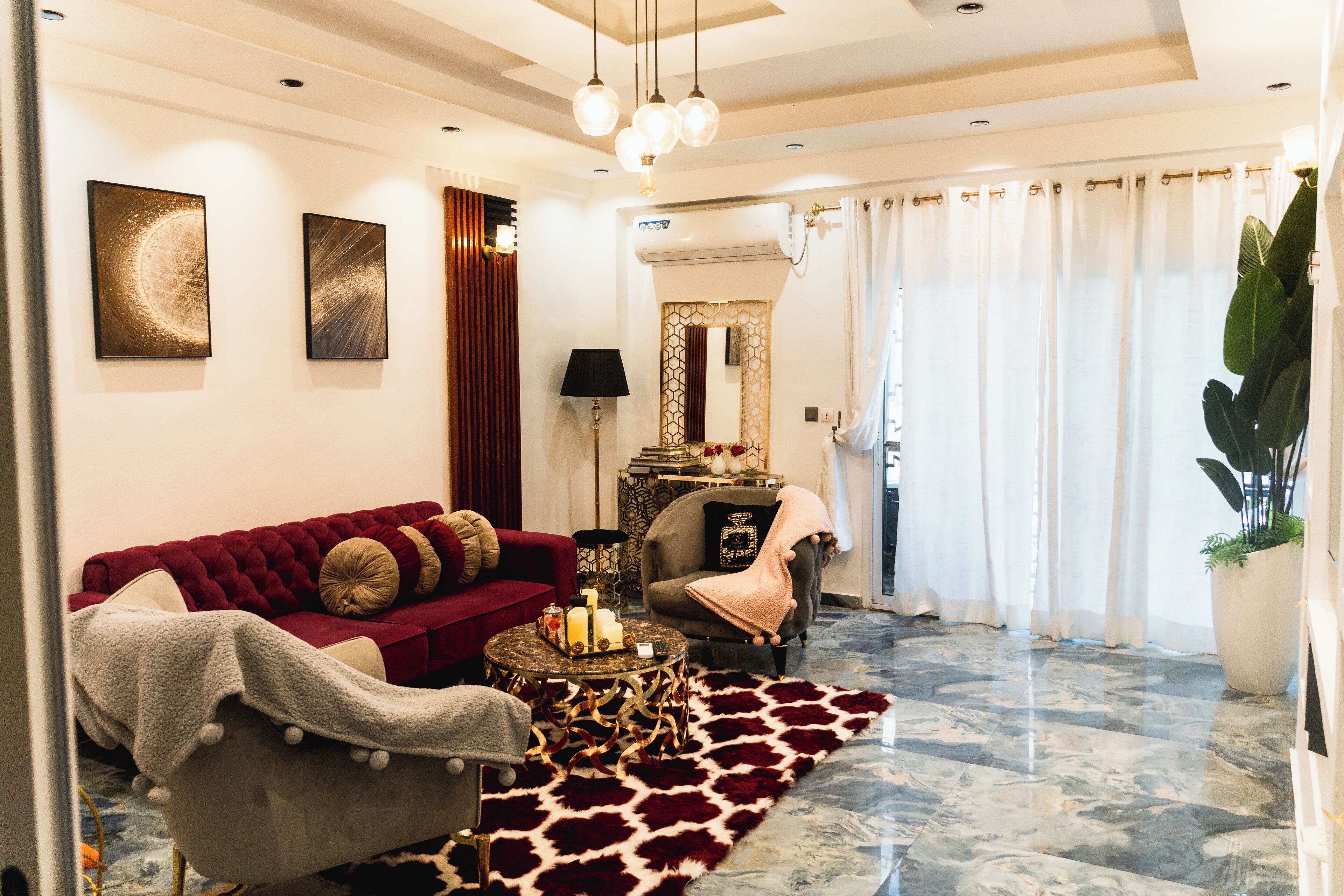 Área de sala de estar