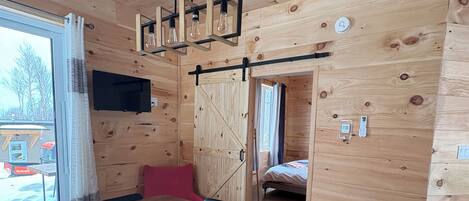 Alpehytte, fjellutsikt | Spiseområde