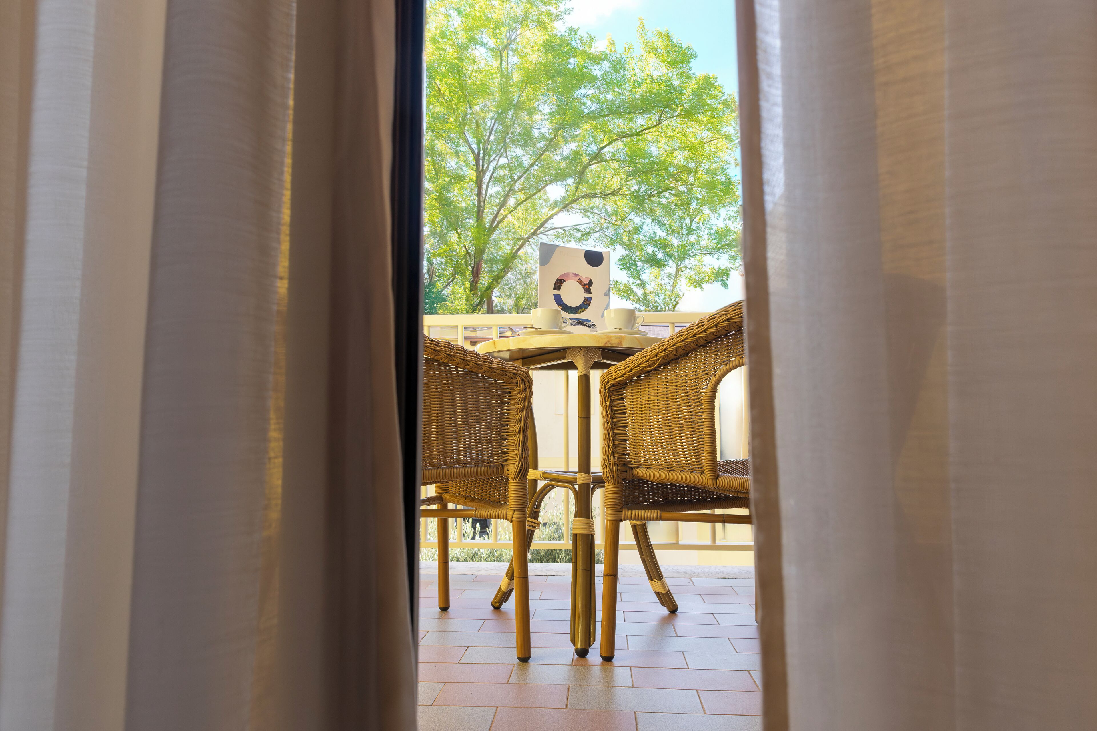 Standard-Doppel- oder -Zweibettzimmer, Balkon | Innenbereich