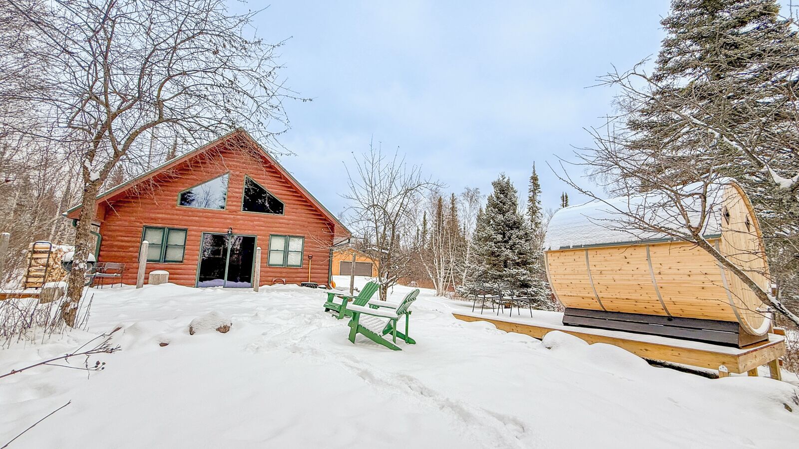 If you're looking for a secluded cabin deep in the Northwoods where you can relax and unwind- look no further than Lofted in Lutsen.