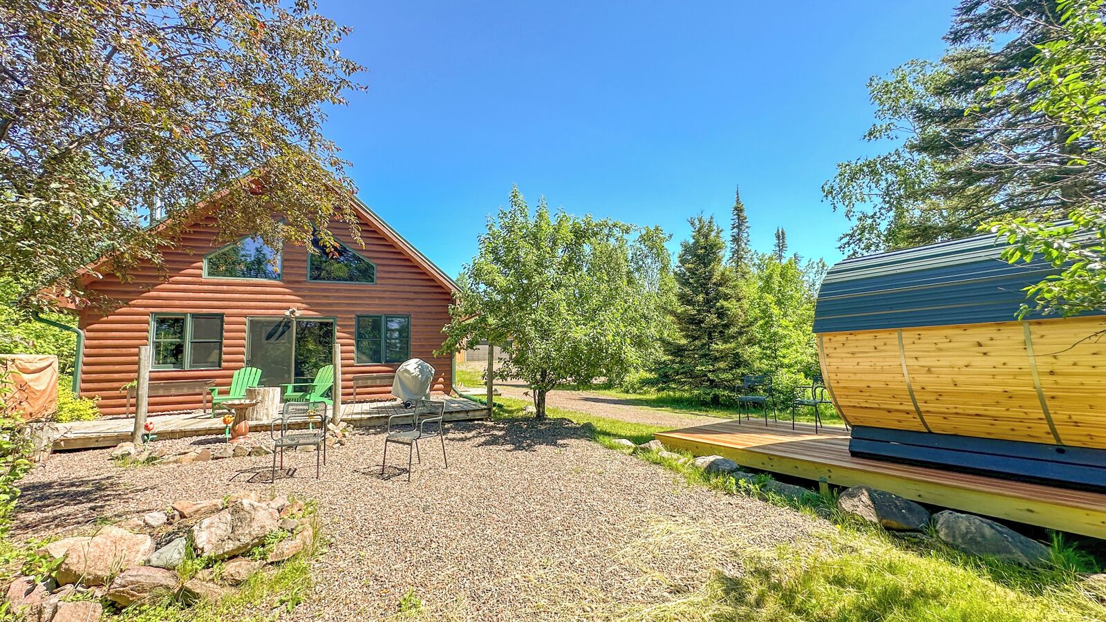If you're looking for a secluded cabin deep in the Northwoods where you can relax and unwind- look no further than Lofted in Lutsen.