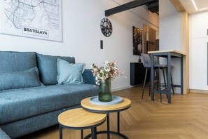 Living area - Luxury Loft in Bratislava City Center (Bratislava)