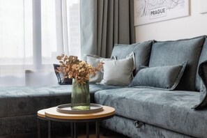 Living area - Luxury Loft in Bratislava City Center (Bratislava)