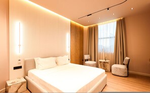 1 soverom, skrivebord, strykejern/-brett og wi-fi (inkludert)