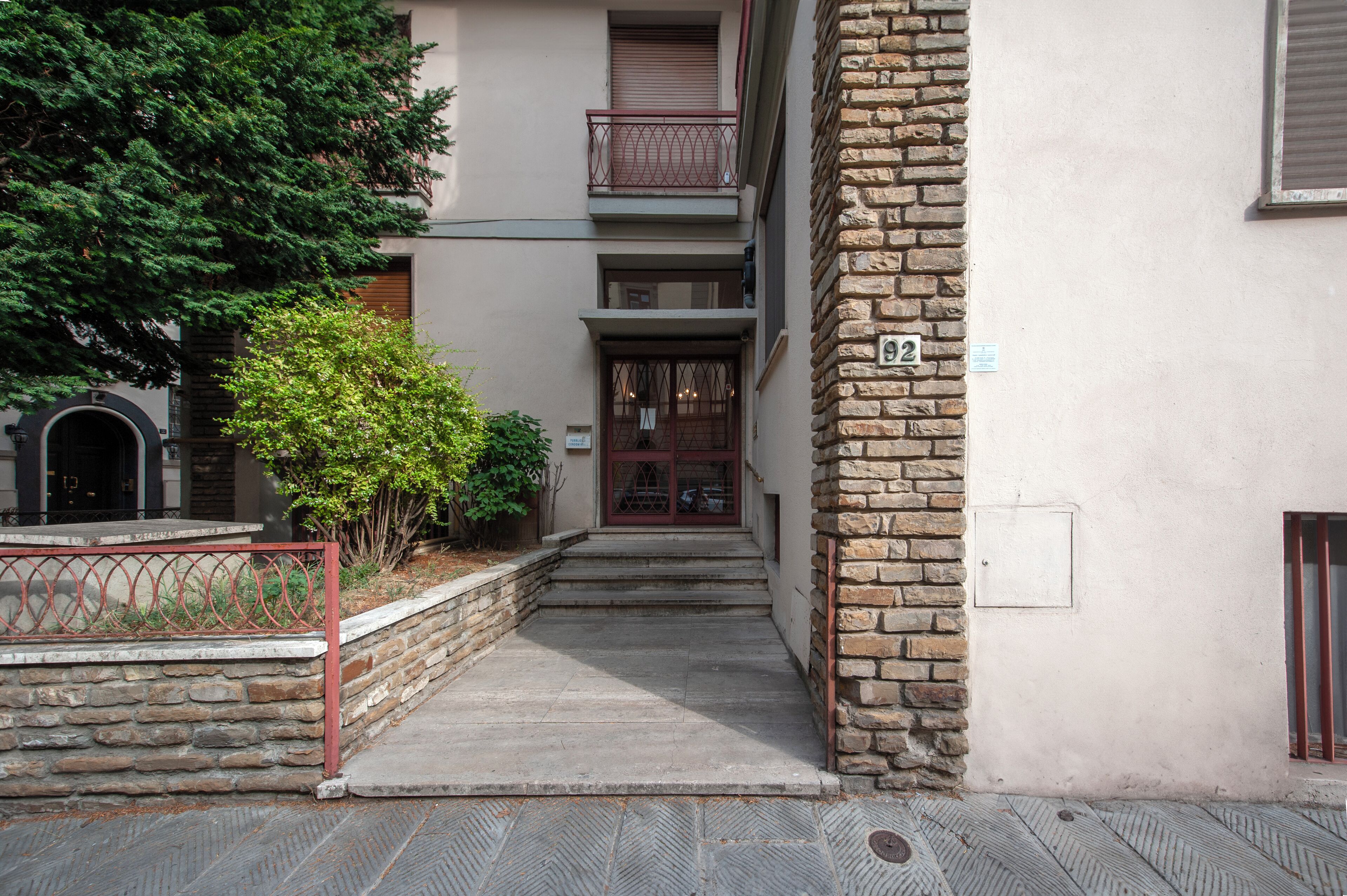 Façade de l’hébergement