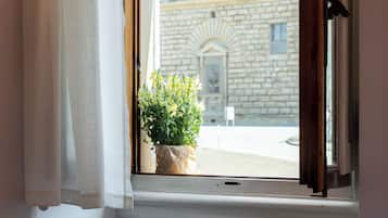 Blick von der Unterkunft