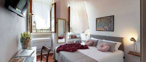 Leilighet (1 Bedroom) | 1 soverom, strykejern/-brett og sengetøy