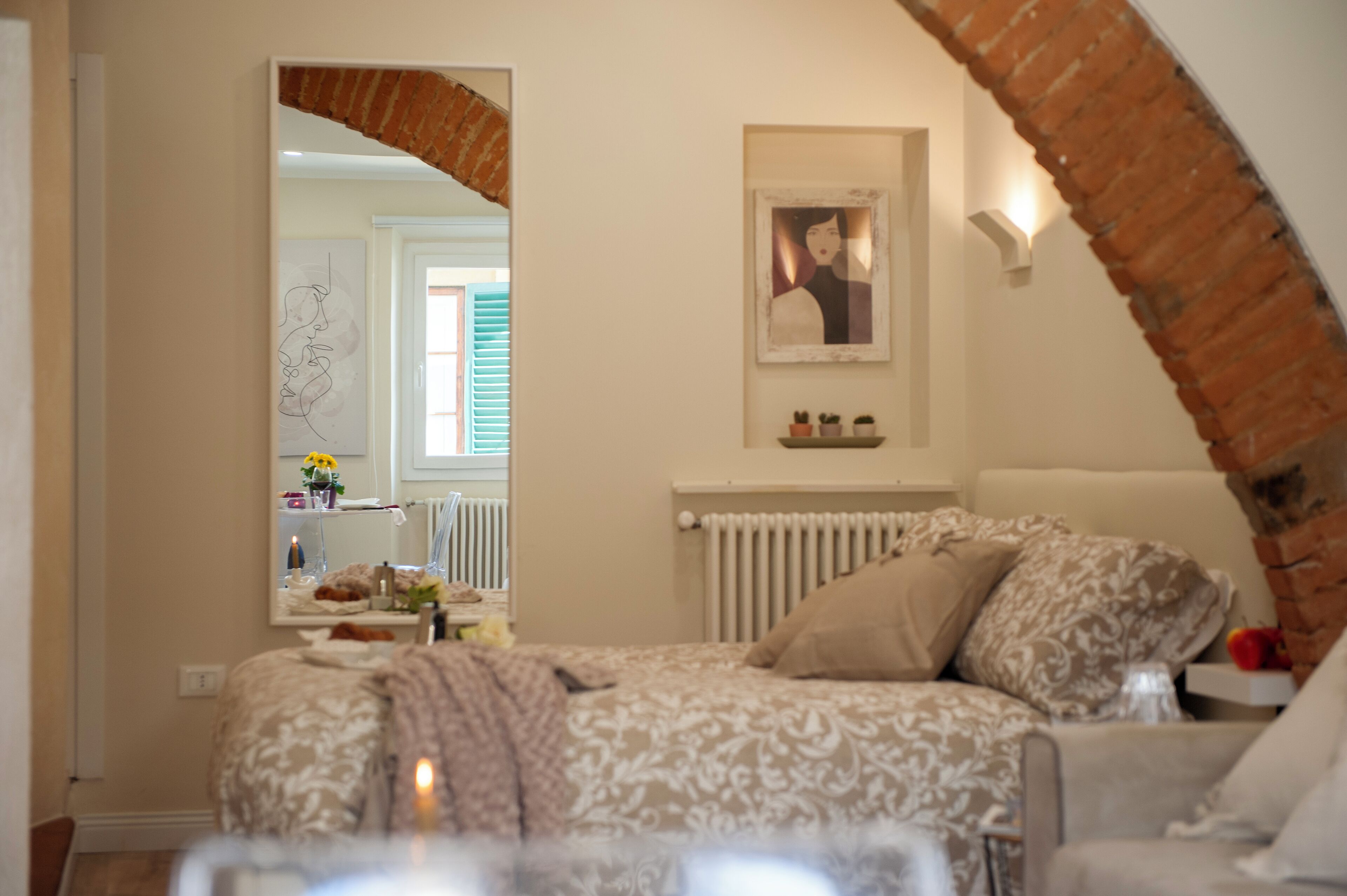 Apartamento (1 Bedroom) | 1 dormitorio, tabla de planchar con plancha, ropa de cama