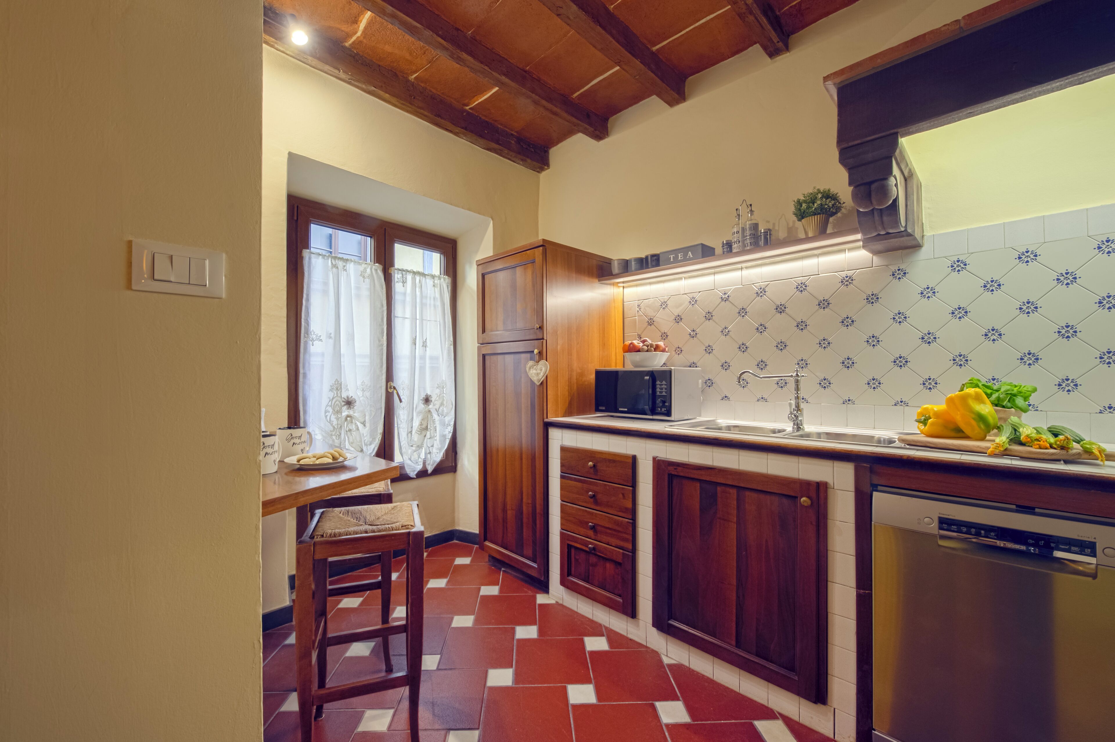 Lägenhet (2 Bedrooms) | Eget pentry | Mikrovågsugn, ugn, espressobryggare och vattenkokare