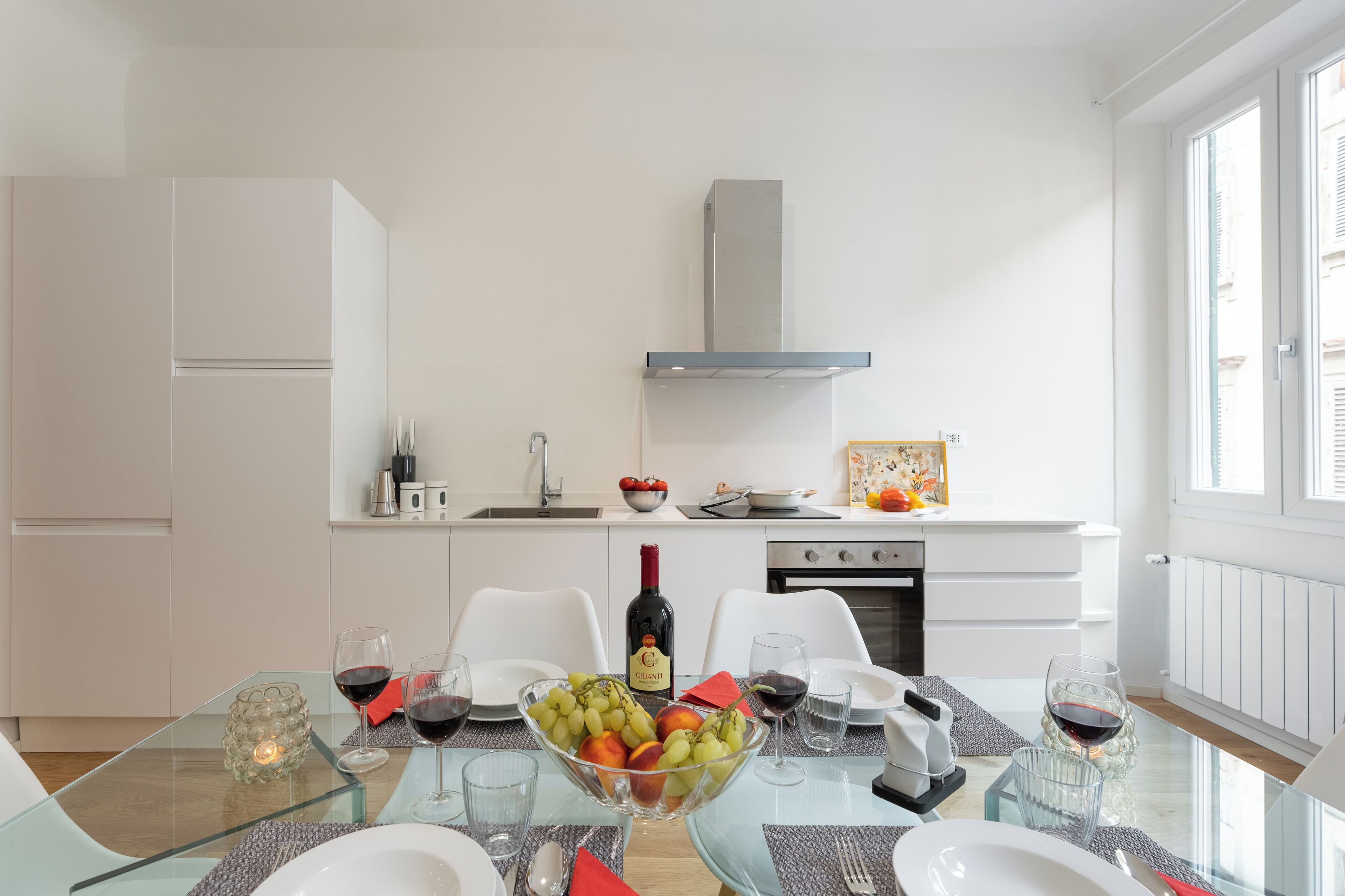 Căn hộ (3 Bedrooms) | Bếp nhỏ riêng | Lò vi sóng, lò nướng, dụng cụ pha espresso, ấm điện 