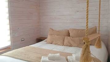 Double Room, Patio, City View