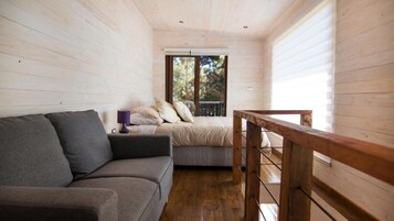 Apartamento, balcón, vistas a la ciudad | Zona de estar