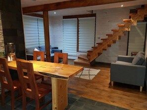 Apartment, Balcony, City View | Dining - Comarca Lodge (Pichilemu)