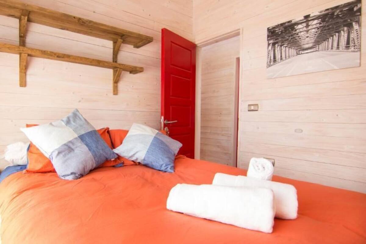Chambre double, patio, vue sur la ville