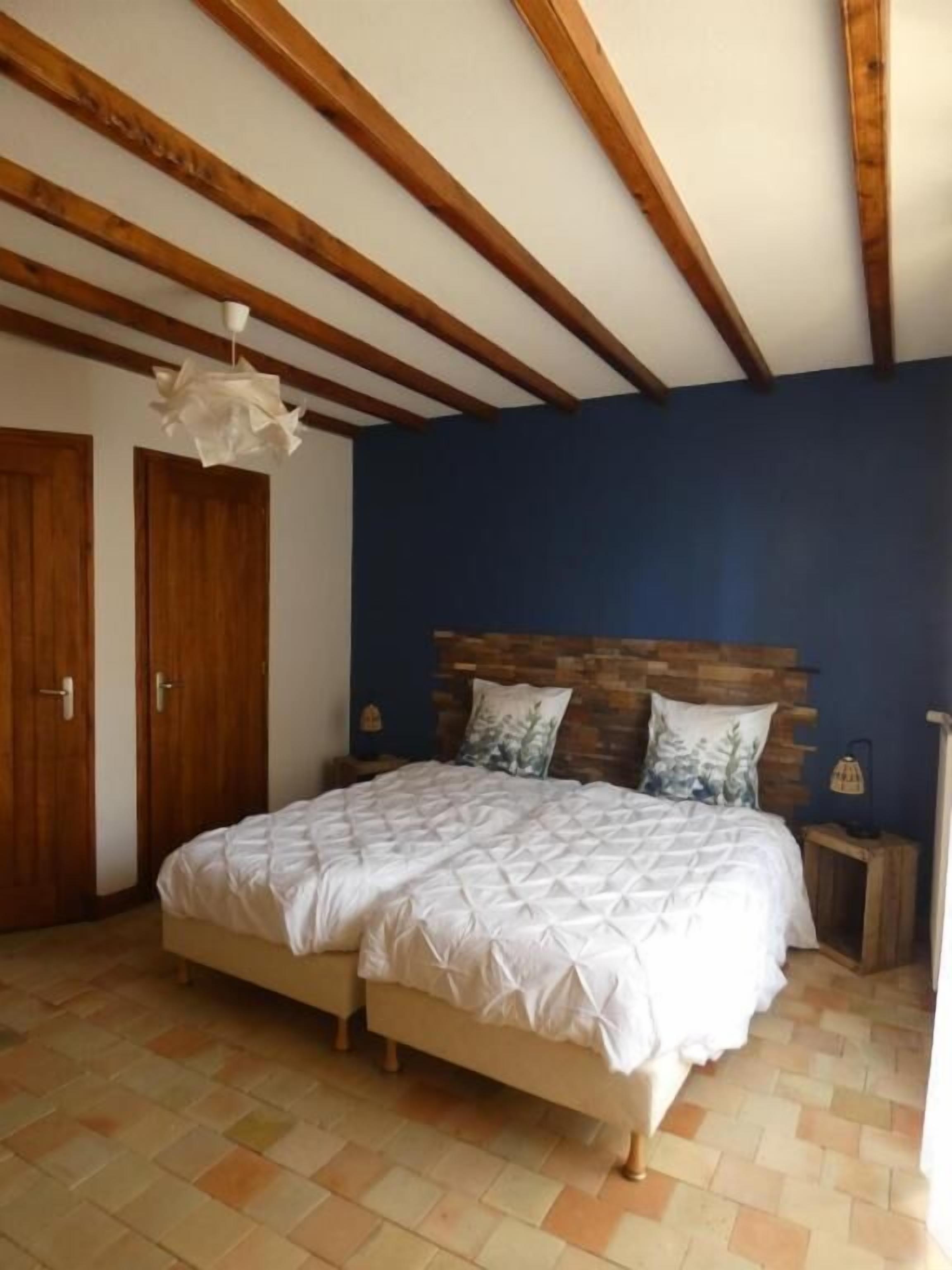 Double Room, Pool View | Iron/ironing board, free WiFi