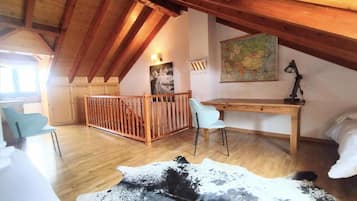 4 chambres, fer et planche Ă repasser, Wi-Fi, draps fournis