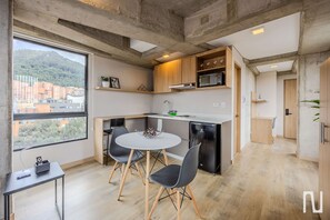 Stovetop, coffee/tea maker, cookware/dishes/utensils - NOK Stylish 1BR Apartment  at Usaquen - Bogota (Bogotá)