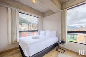 Iron/ironing board, WiFi, bed sheets - NOK Modern 1BR Apartment at Usaquen, Bogota (Bogotá)