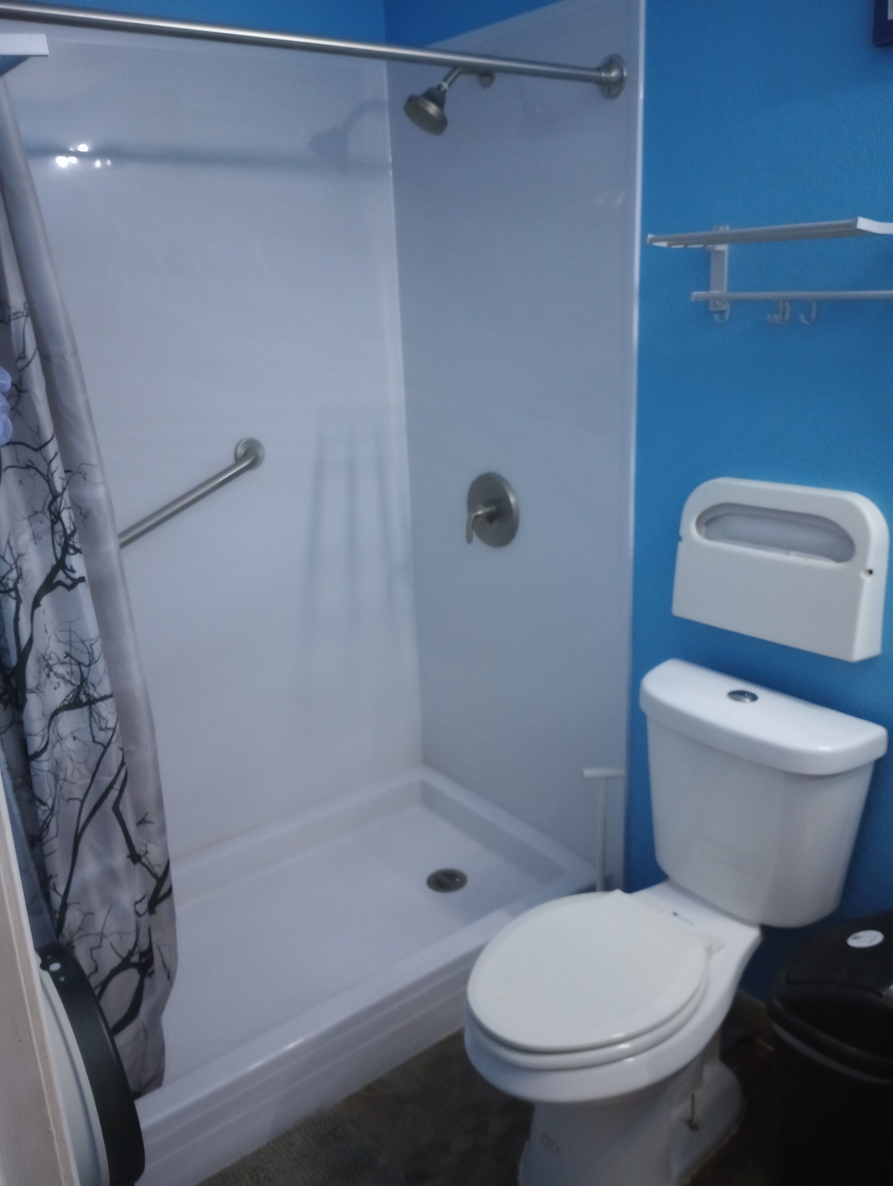 Towels, soap, toilet paper