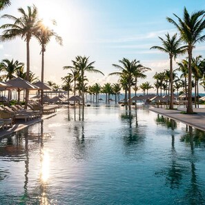 Pool - Celebrate the Holidays at Garza Blanca Cancun:  Luxury at the Best Beach Resort (Cancún)